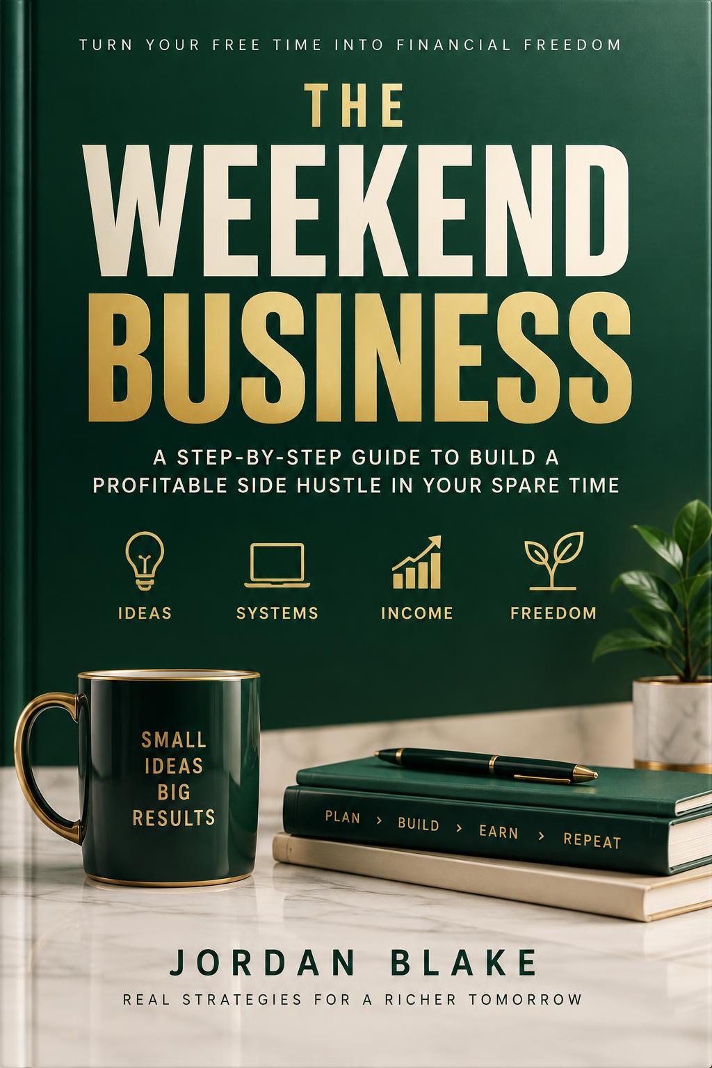 Business / Side Hustle sample book cover: The Weekend Business